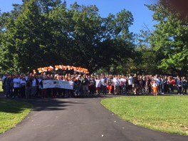 Participants at this year's Long Island walk exemplify the importance of walks for CRPS