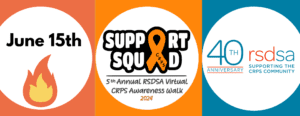 RSDSA 5th Annual Virtual CRPS Awareness Walk