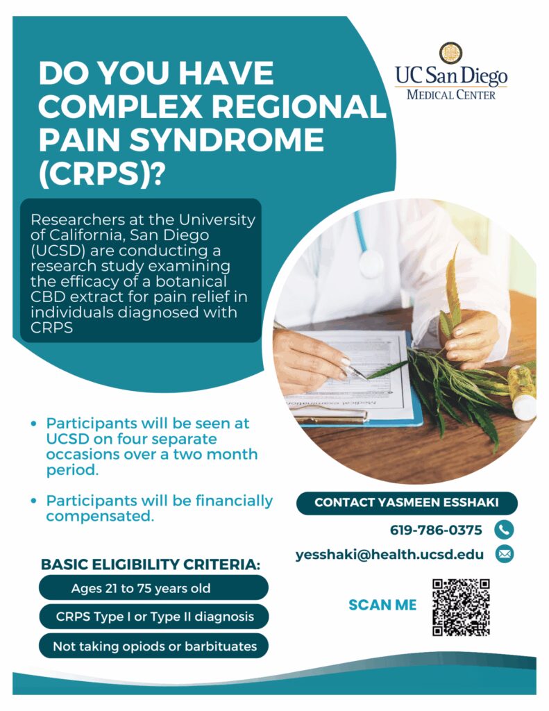 Participate in a New CRPS Study in San Diego
